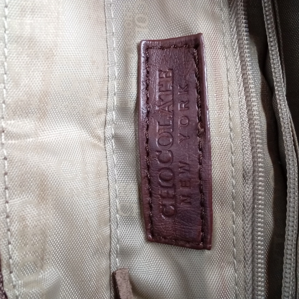 Chocolate New York Fringe Purse - Picture 5 of 8